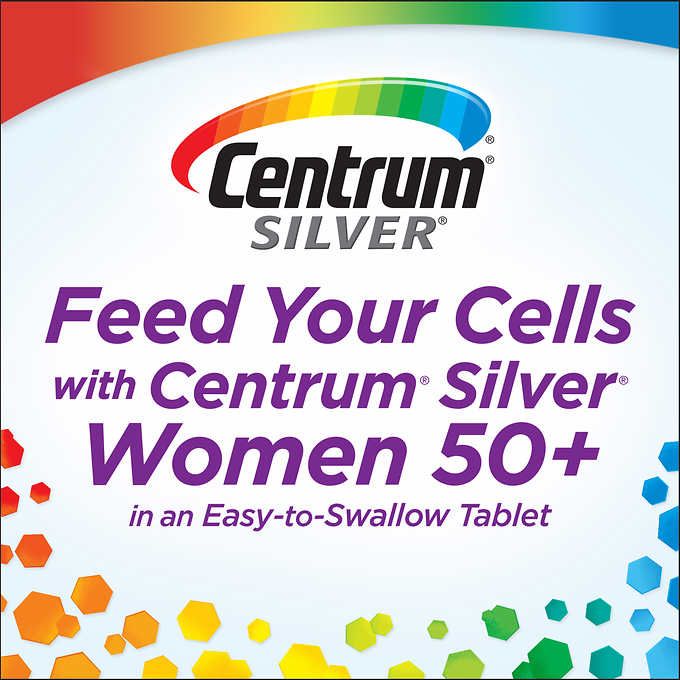  Đa Vitamin Dành Cho Phụ Nữ trên 50 Tuổi Centrum Silver Women 50+_250 viên 