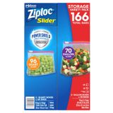  Túi Ziploc Đa Năng Slider Dây Khóa Kéo 2 Size 166 Cái 4 Hộp 