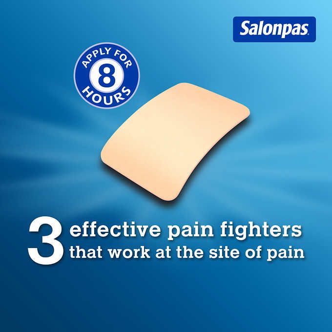  Cao Dán Giảm Đau Salonpas Pain Relieving Patch 140 miếng_Mỹ 