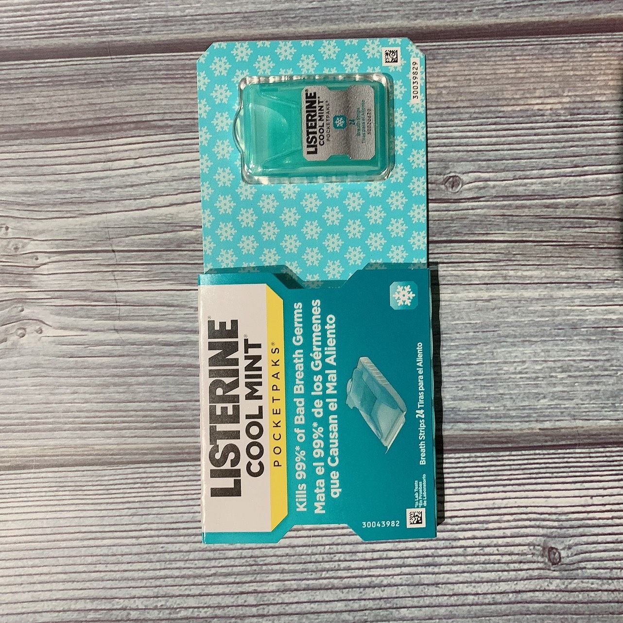  Miếng ngậm thơm miệng Listerine PocketPaks - hương Cool Mint 24 miếng 