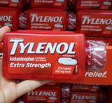  Viên uống giảm đau hạ sốt Tylenol Acetaminophen Extra Strength 500mg 325 Caplets 