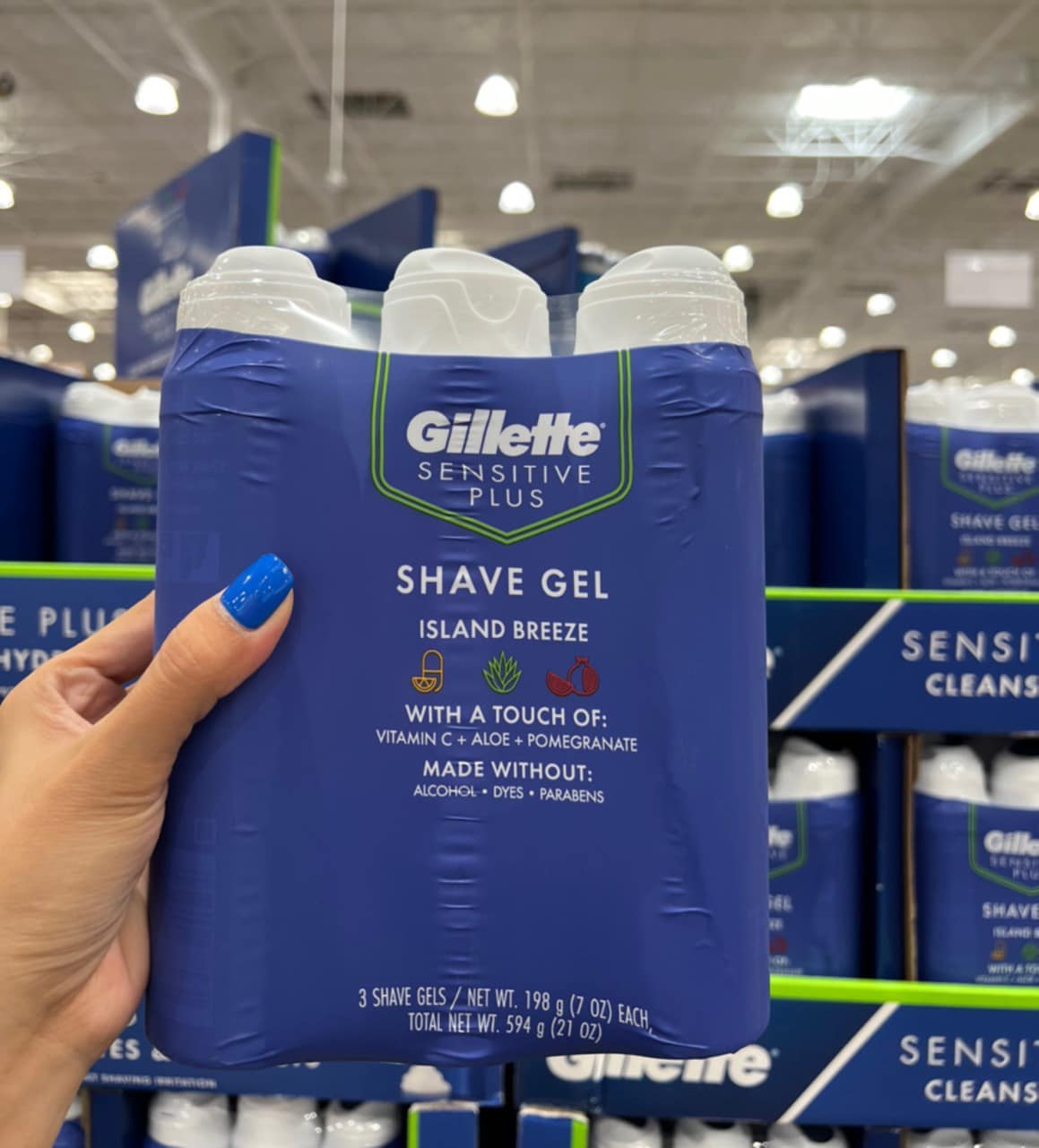  Cạo râu Gillette sensitive plus 