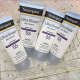  Kem Chống Nắng Neutrogena SPF55 Ultra Sheer Dry - Touch (Set 147ml+88ml) 