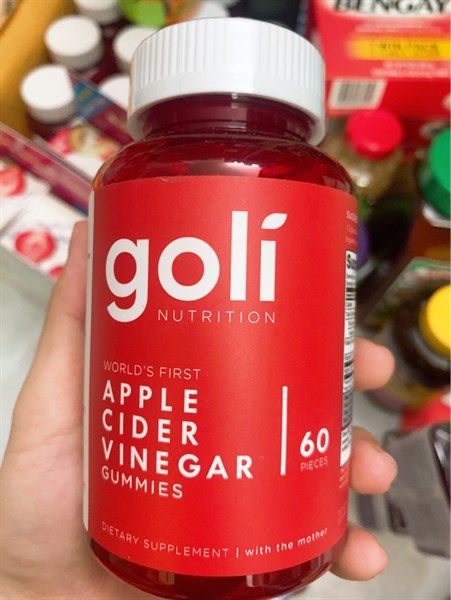  Viên Giảm Cân Goli Apple Cinder Vinegar (60v) 