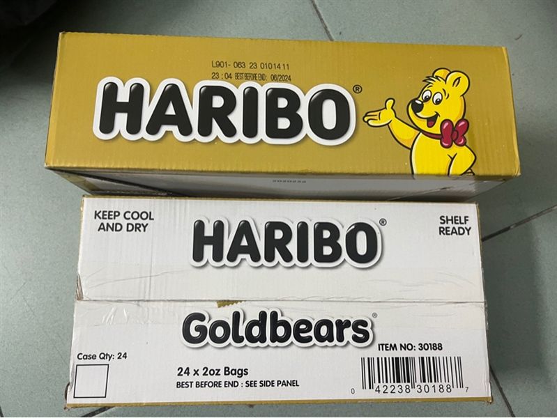  Kẹo gấu Haribo pack 24 