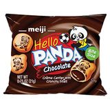  Bánh Gấu Nhân Kem Socola Meiji Hello Panda Chocolate Creme Filled Cookies Hộp 32 Gói 680g_Mỹ 