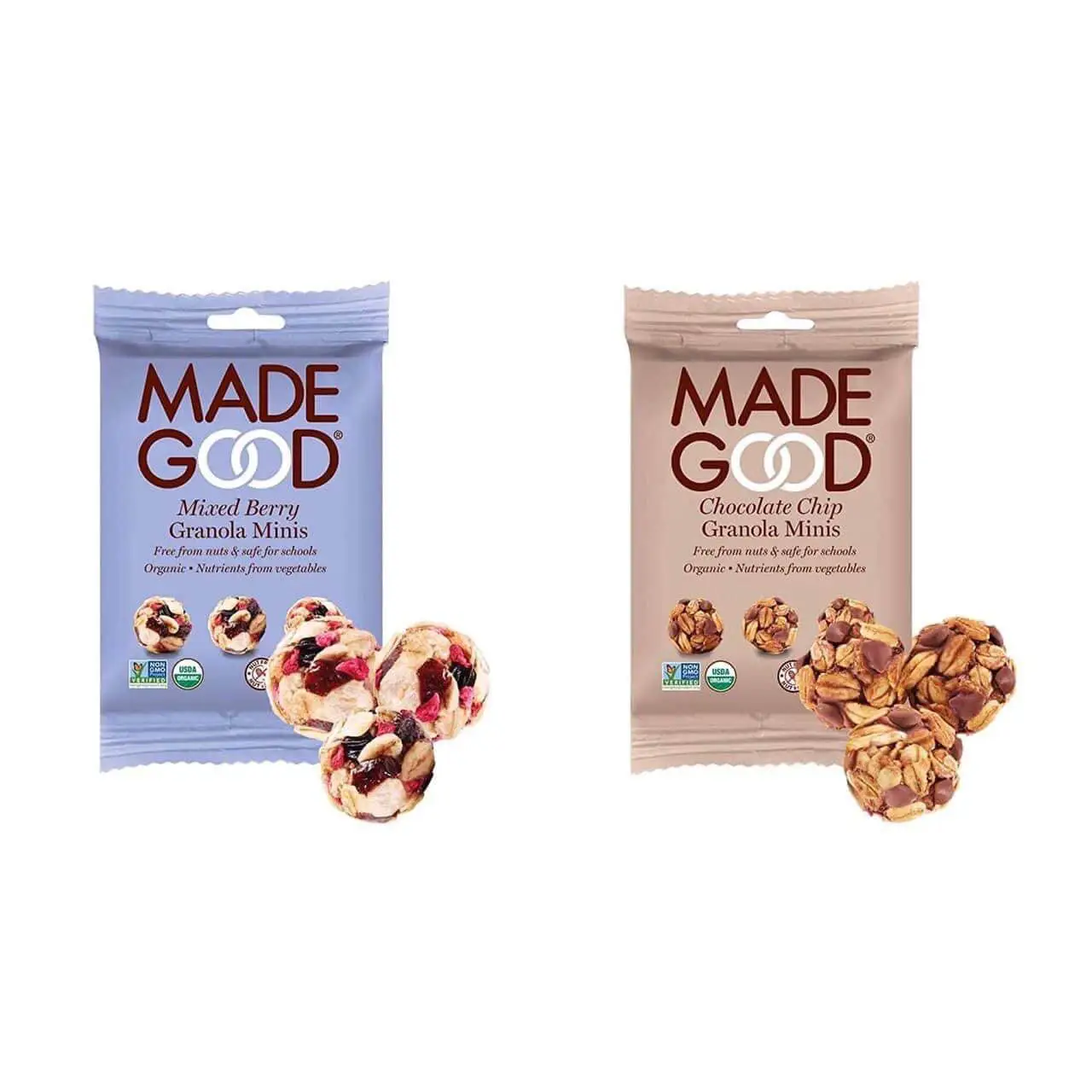  Snack yến mạch Made Good Granola Minis Bịch 24 gói 