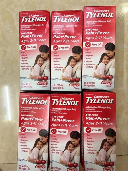  Tylenol childrent 2-11tuổi ( chai lẻ) 