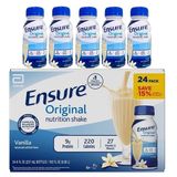  Sữa Ensure nước hương Vani Ensure Original Vanilla 237ml Thùng 24 chai 