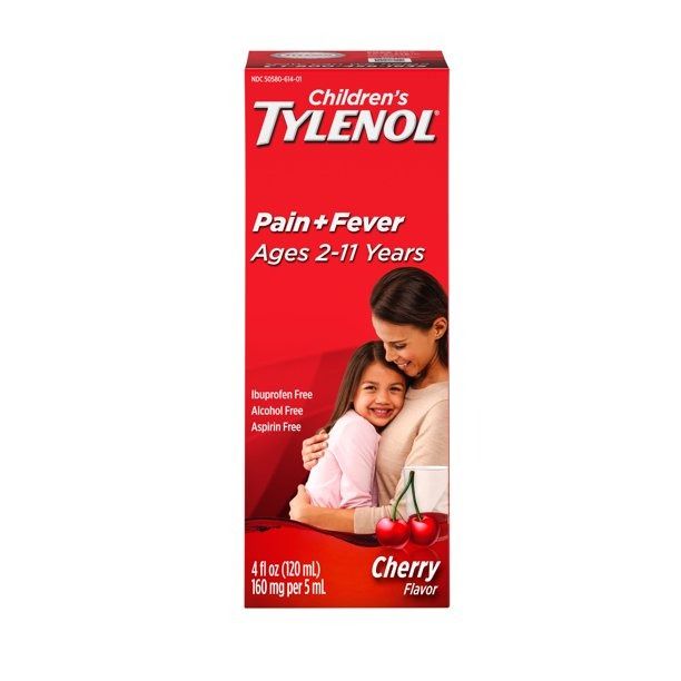  Set 2 Siro Tylenol Giảm Đau Hạ Sốt Trẻ Em 