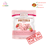  CREATIVE SNACKS CO - STRAWBERRY & YOGURT PRETZELS (BÁNH PHỦ DÂU VÀ YOGURT 737G) 