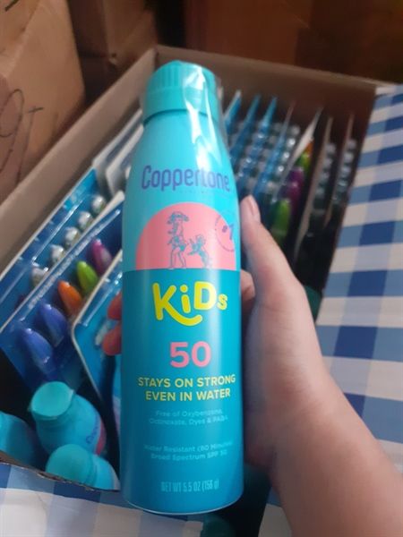  Xịt chống nắng chi trẻ Coppertone Kids Sunscreen Spray SPF50 156g 