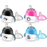  Set 2 Bình Tập Uống Philips Avent Hình Chim Cánh Cụt_200Ml (Trên 6 Tháng) 