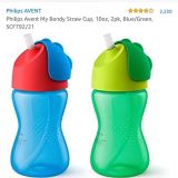  Set 2 Bình Uống Nước Khủng Long Không Quai Boy/Girl Philips Avent (12M+) 