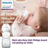  Bình sữa thuỷ tinh philip Avent Mỹ 