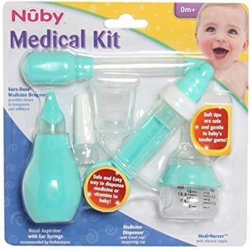  Bộ Dụng Cụ Y Tế 6 Món Nuby Cho Bé 