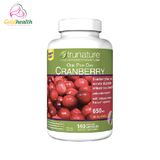 Viên uống hỗ trợ tiết niệu, chống oxy hóa Trunature Cranberry 650mg 
