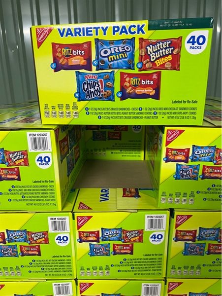  Bánh Nabisco 40 pack ( xanh lá) 