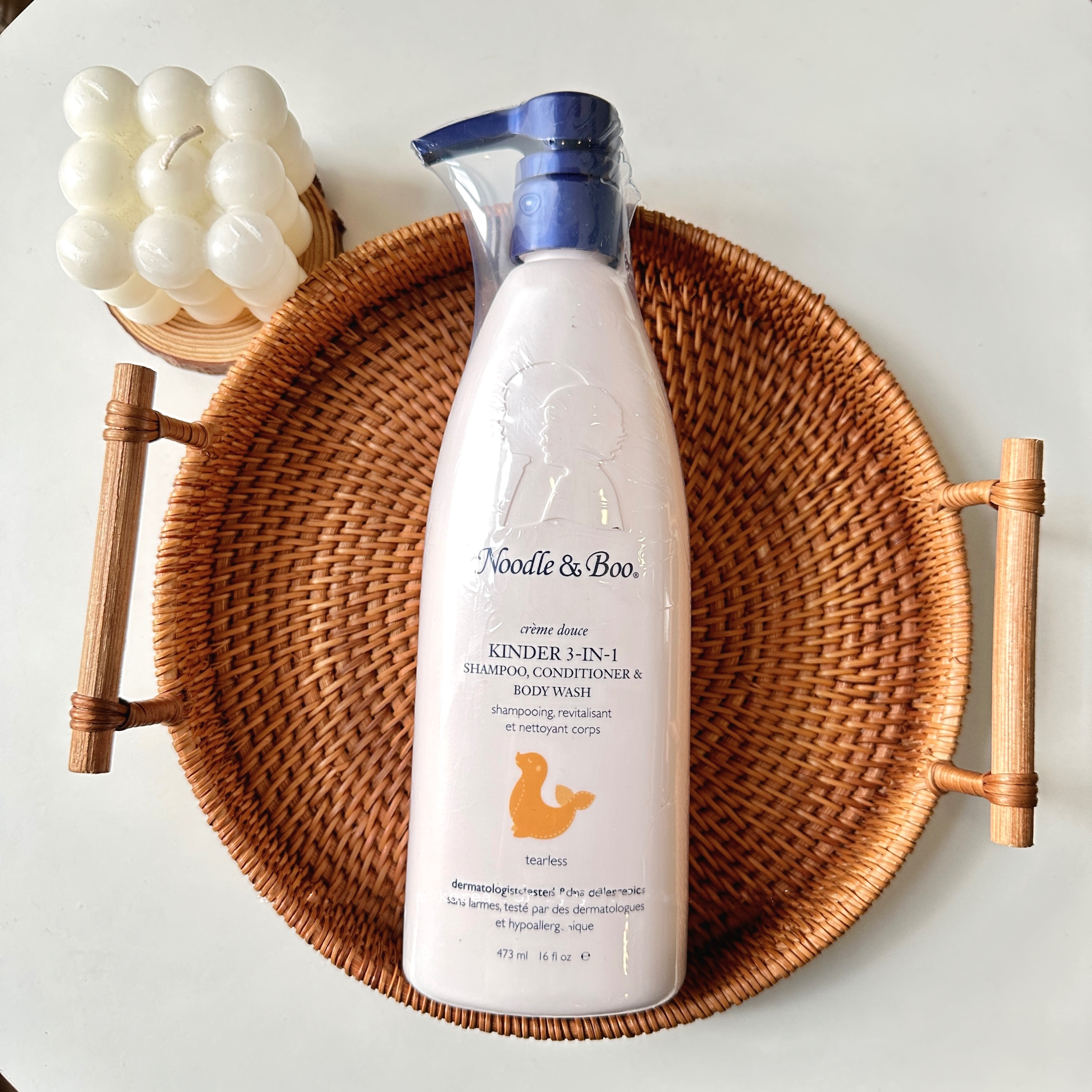  Sữa tắm gội Noodle & Boo Kinder 3-in-1 Shampoo, Conditioner & Body Wash for Baby 