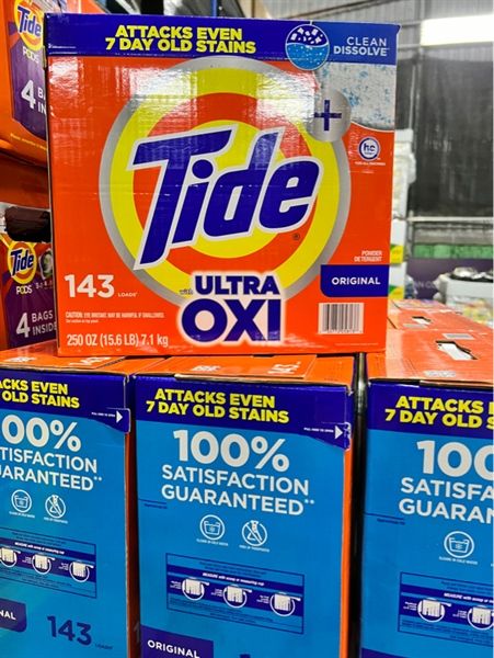 Bột giặt Tide Ultra Oxi Original 143 Loads (Hộp giấy 7.1kg) 