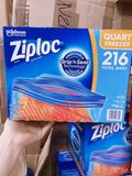  Túi Ziploc Đa Năng Quart Freezer 216 cái_Mỹ 