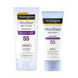  Kem Chống Nắng Neutrogena SPF55 Ultra Sheer Dry-Touch (Set 147ml+88ml) 