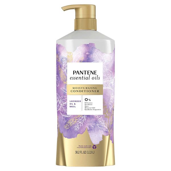  Dầu Xã Pantene Essential Oils Moisturizing Lavender Oil & Basil 1.13L 