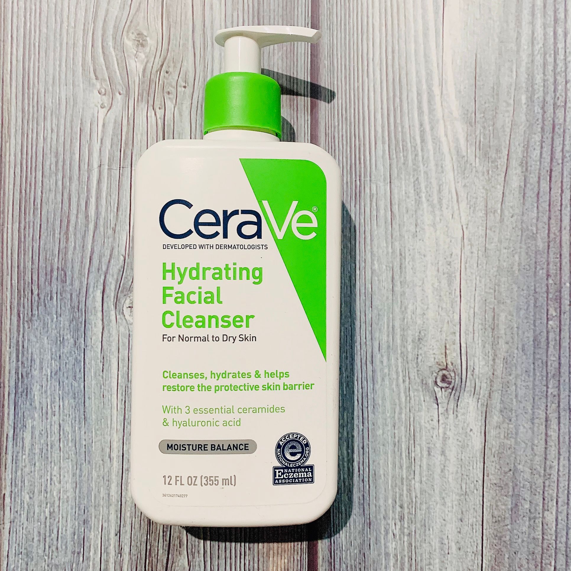  Sữa Rửa Mặt Cerave Cho Da Thường và Khô Hydroting Cleanser (xanh lá) 