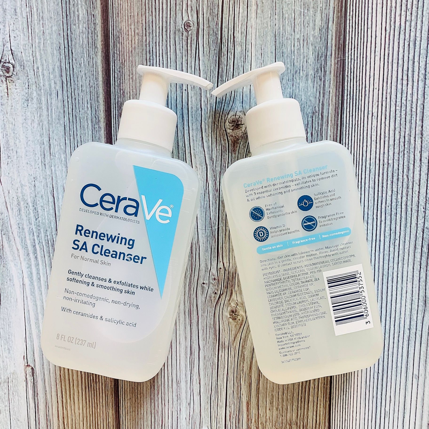  Sữa Rửa Mặt Cerave Renewing SA Cho Da Thường 