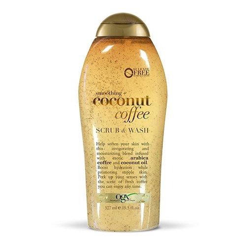  Sữa tắm và tẩy tế bào chết OGX Coconut Coffee Scrub Body Wash - 577ml 