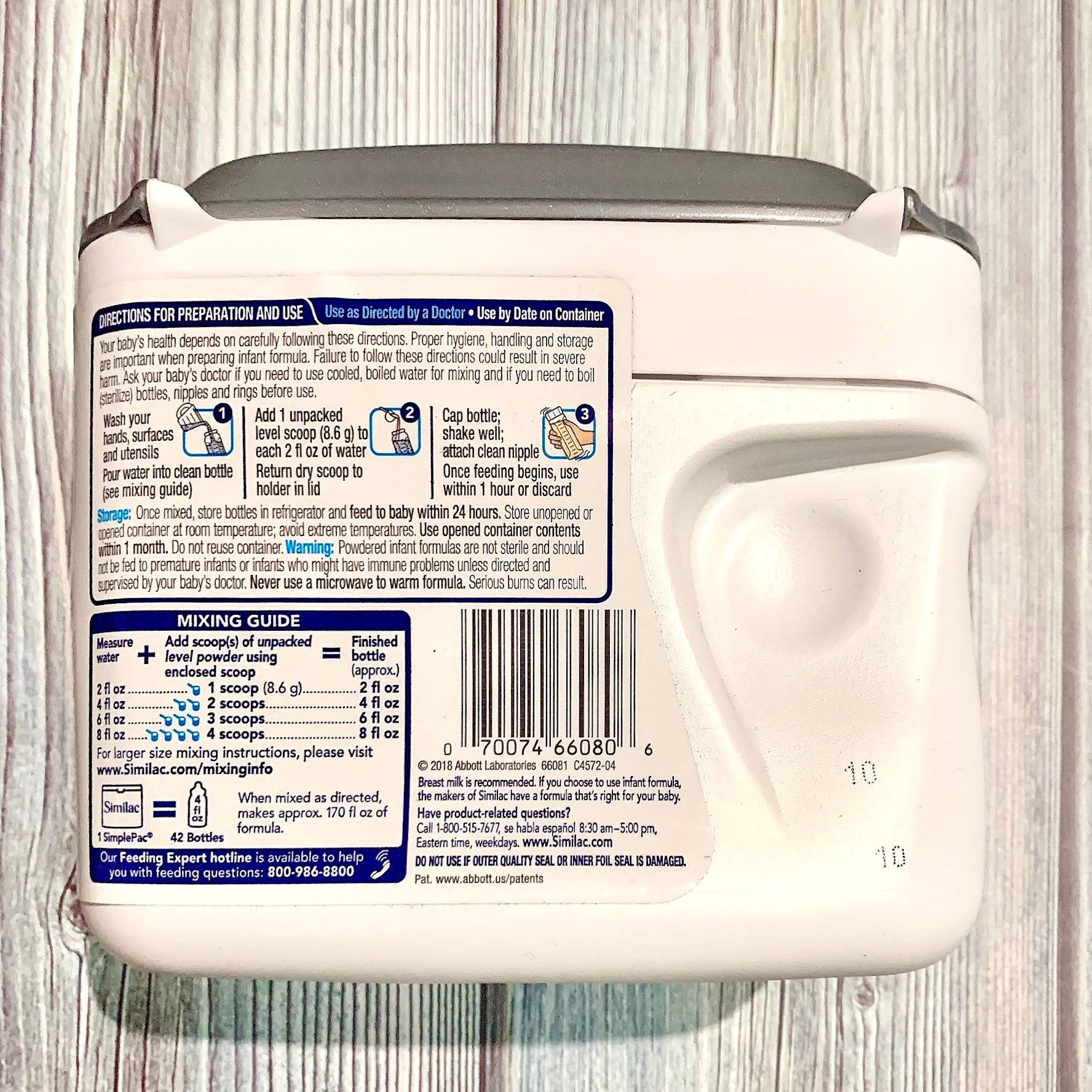 Sữa Similac Pro Advance NON GMO - HMO Từ 0-12 Tháng - 658g 