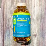  VIÊN UỐNG DẦU CÁ OMEGA 3 6 9 MEMBER'S MARK_325 VIÊN 