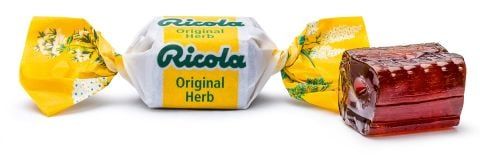  Set 2 Gói Kẹo Ngậm Ho Thảo Mộc Không Đường Ricola Hương Tự Nhiên 130 Viên/Gói_Mỹ 