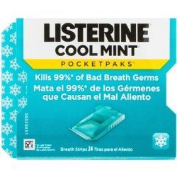  Miếng ngậm thơm miệng Listerine PocketPaks - hương Cool Mint 24 miếng 