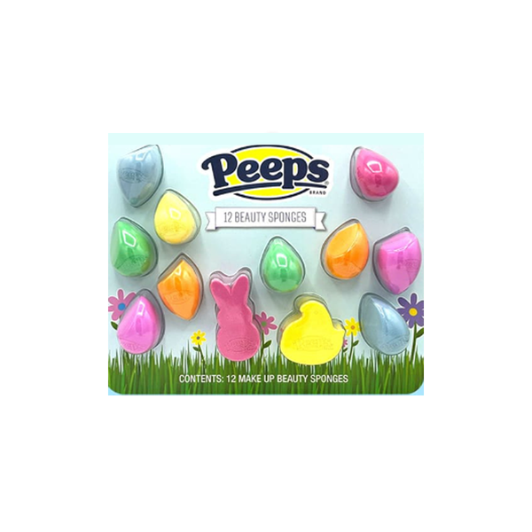  Set of 12 Peeps Beauty Sponges - USA 