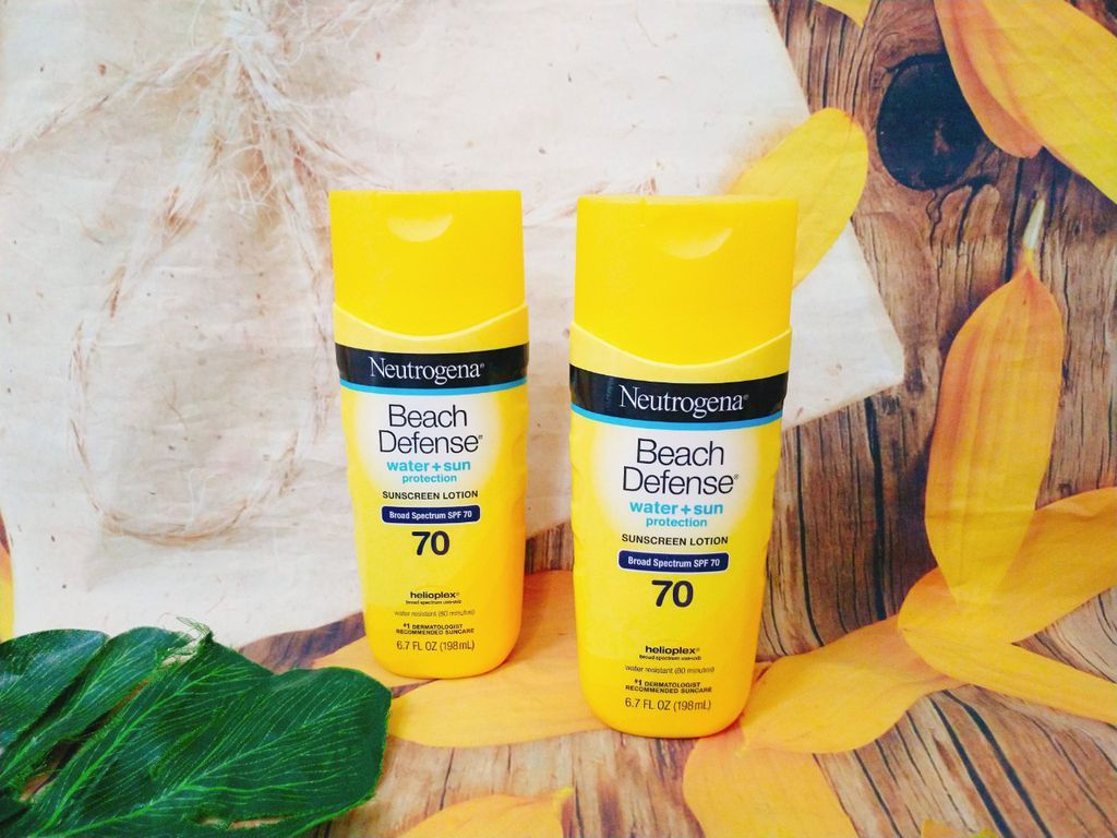  Kem Chống Nắng Vàng Neutrogena Beach Defense SPF70 dạng tub 