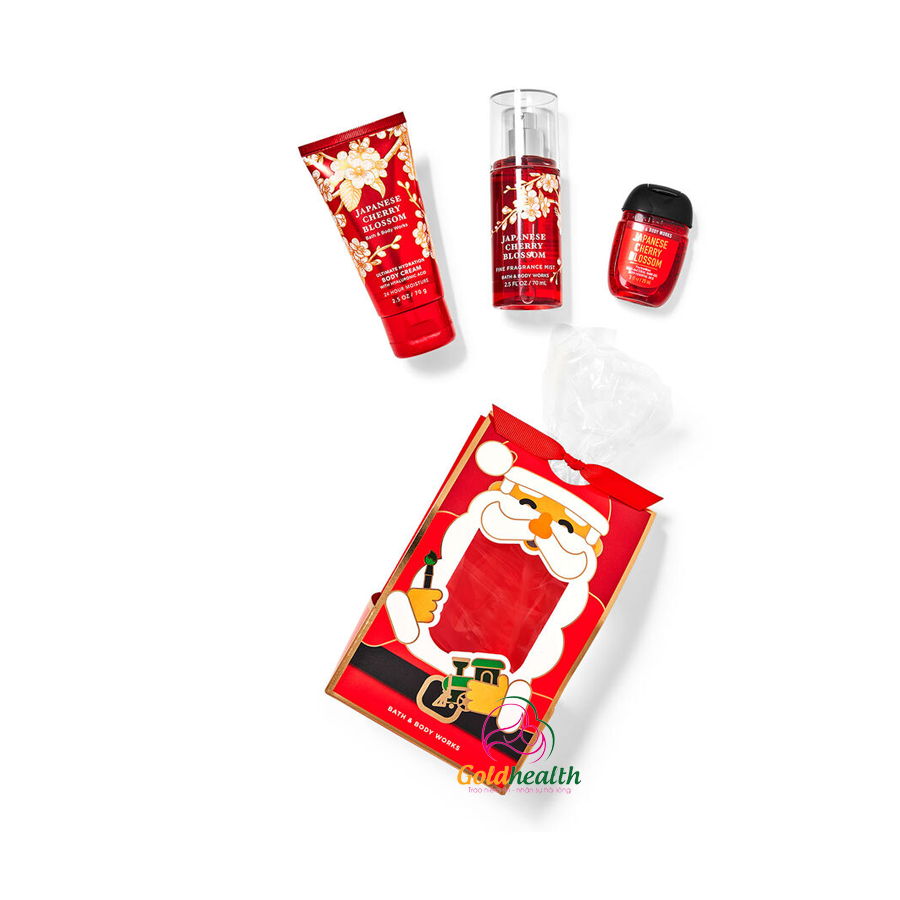  Gift Set 3 Món BATH & BODY WORKS (Mist-Lotion-Gel Rửa Tay) 