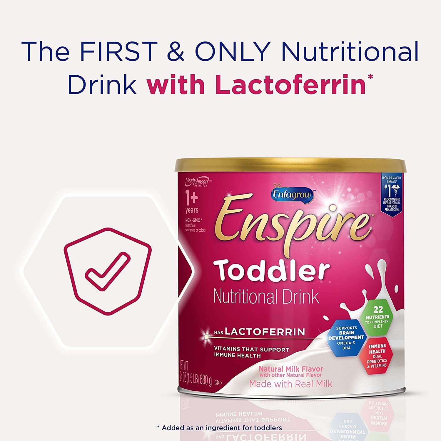  Sữa Enfagrow Enspire Toddler Lactoferin Cho Bé Từ 1 – 3 Tuổi 680g 