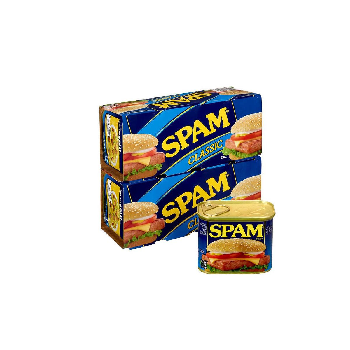  Thịt hộp Spam classic 6lbs/ 8 hộp 