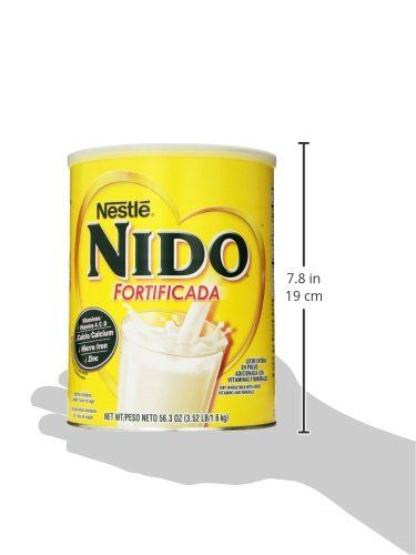  Sữa Tươi Dạng Bột Nido Fortificada Nắp Trắng Cho Bé _1.6kg 