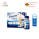  Sữa Ensure Nước Hương Vani Ensure Original Vanilla 237ml Thùng 30 chai_Mỹ 