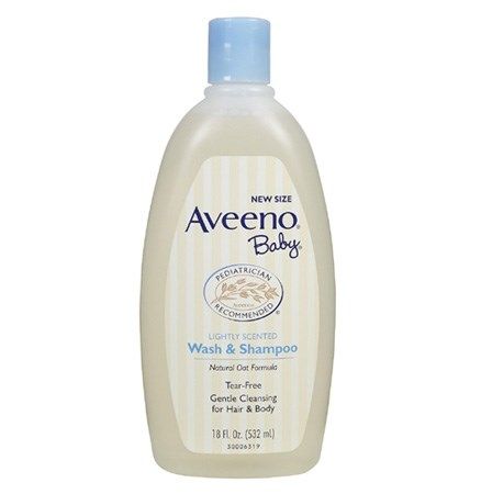  Dầu Tắm Gội Aveeno Baby Natural oat Extract 532ml 