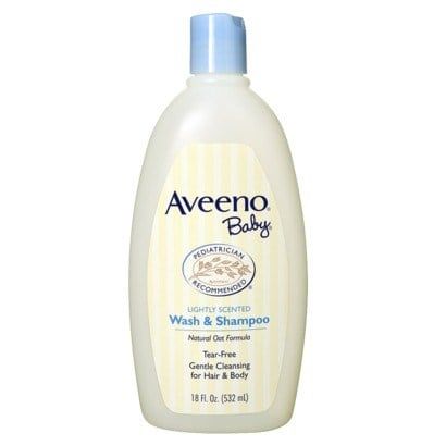  Dầu Tắm Gội Aveeno Baby Natural oat Extract 532ml 