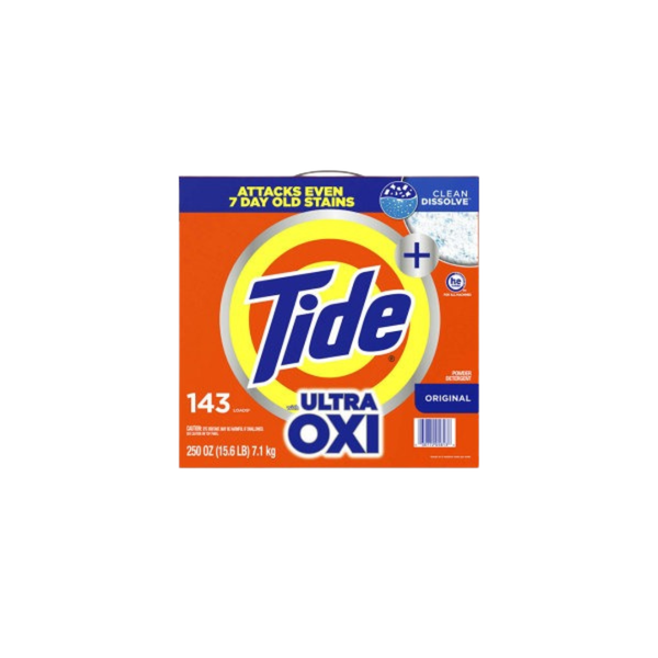  Bột giặt Tide Ultra Oxi Original 143 Loads (Hộp giấy 7.1kg) 
