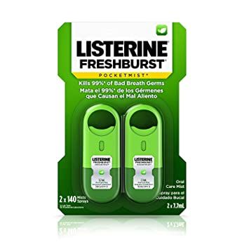  Set 2 Xịt thơm miệng Listerine Pocket Mist 7.7ml 