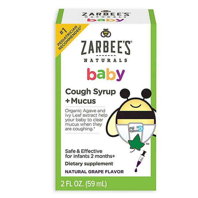  Siro trị ho Zarbees Naturals Childrens Cough Syrup cho bé trên 1 tuổi 