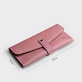  Ví Yuumy (  Thời trang nữ dáng dài - Ví da Seasand YV47HR ) màu hồng ruốc 