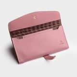  Ví Yuumy (  Thời trang nữ dáng dài - Ví da Seasand YV47HR ) màu hồng ruốc 