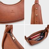  Túi đeo vai nữ Yuumy ( Sang chảnh Seasand YN184N ) màu nâu 