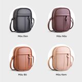  Túi Yuumy ( Thời trang nữ size 13 - Túi đeo chéo Seasand YN172K ) màu kem 